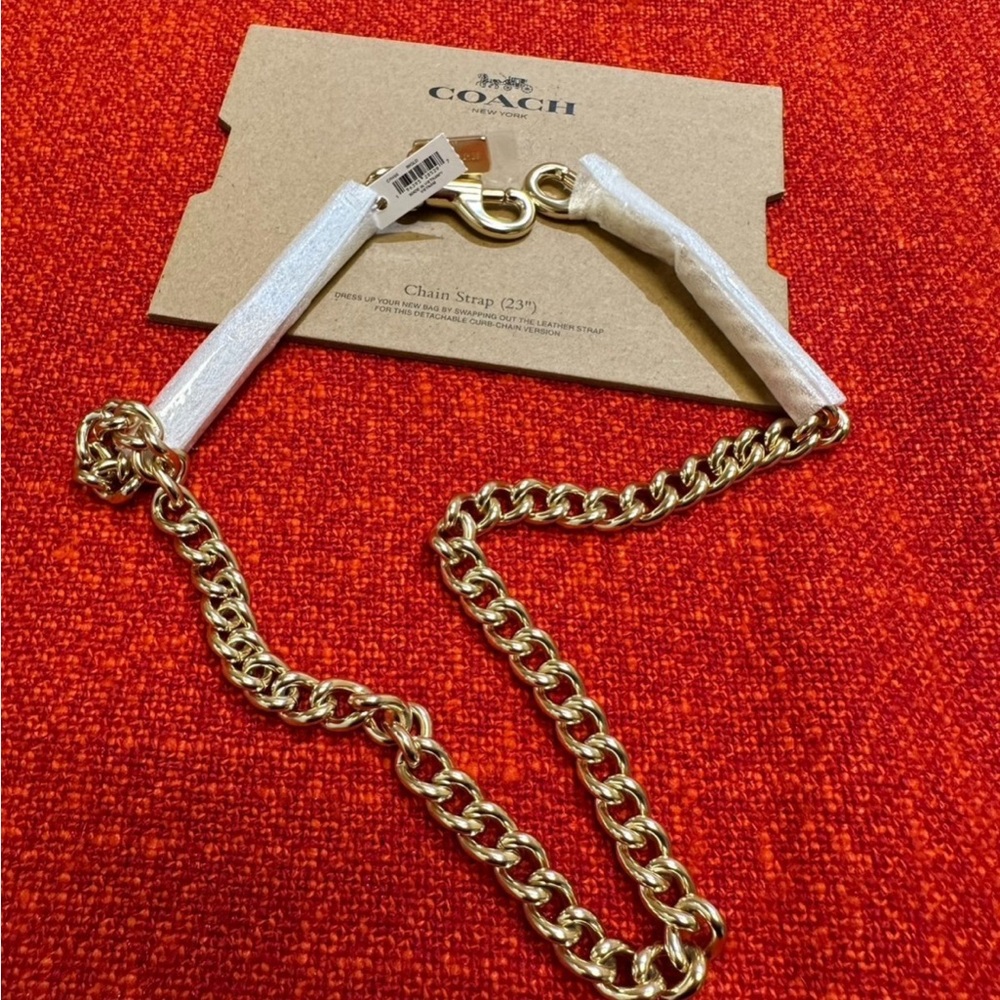 ❤️❤️❤️NWT Coach shoulder bag chain strap (23")❤️❤️❤️ - Picture 4 of 8